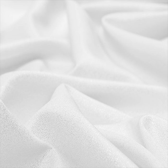 Blizgus puošnus audinys Barbie White||TavoSapnas