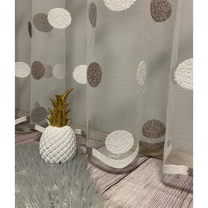 Dieninė užuolaida Grey Bubble||TavoSapnas