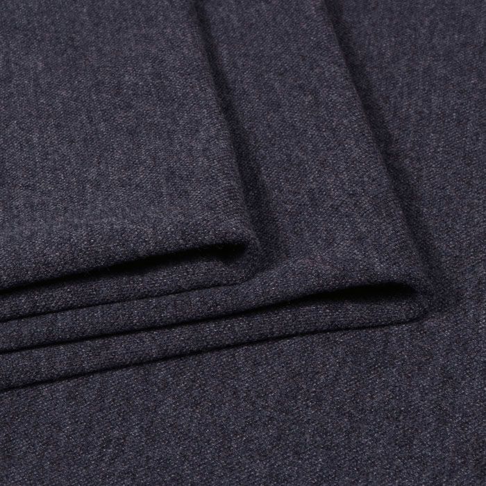 Kilpinis trikotažas Lux tamsiai mėlyno džinso melanžas, likutis 1.10x1.90m||TavoSapnas