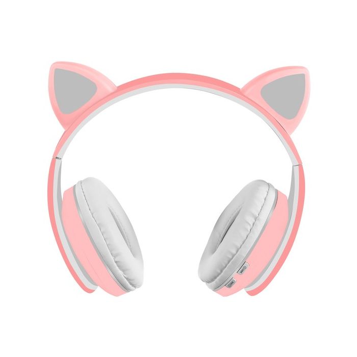 Belaidės ausinės su katės ausimis||TavoSapnas