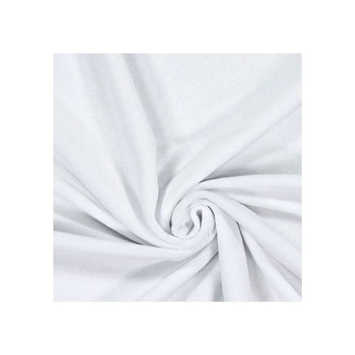 New Soft Veliūras White, likutis 0.45x1.50m||TavoSapnas