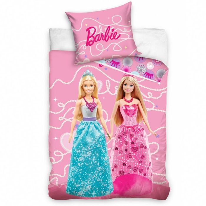 Dvipusis patalynės komplektas Barbie||TavoSapnas