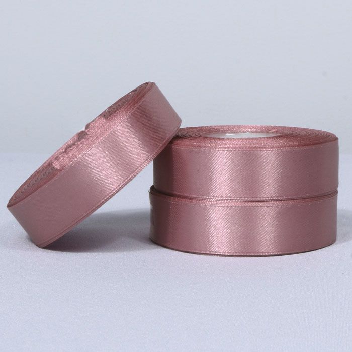 Juostelė atlasinė, sodri sendinta rožinė 20mm||TavoSapnas