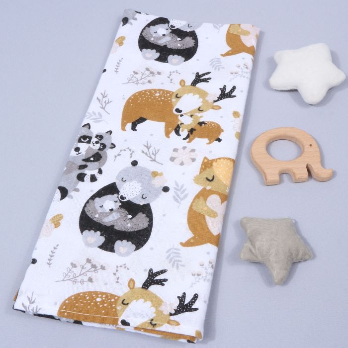 Flanelinis vystyklas Miškas, 65x75 cm||TavoSapnas