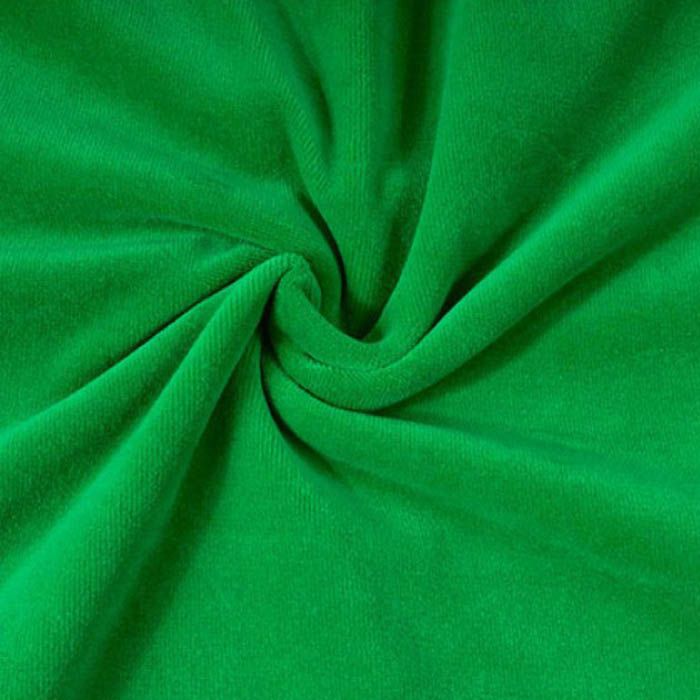 Medvilninis veliūras žalias, likutis 0.85x1.80m||TavoSapnas
