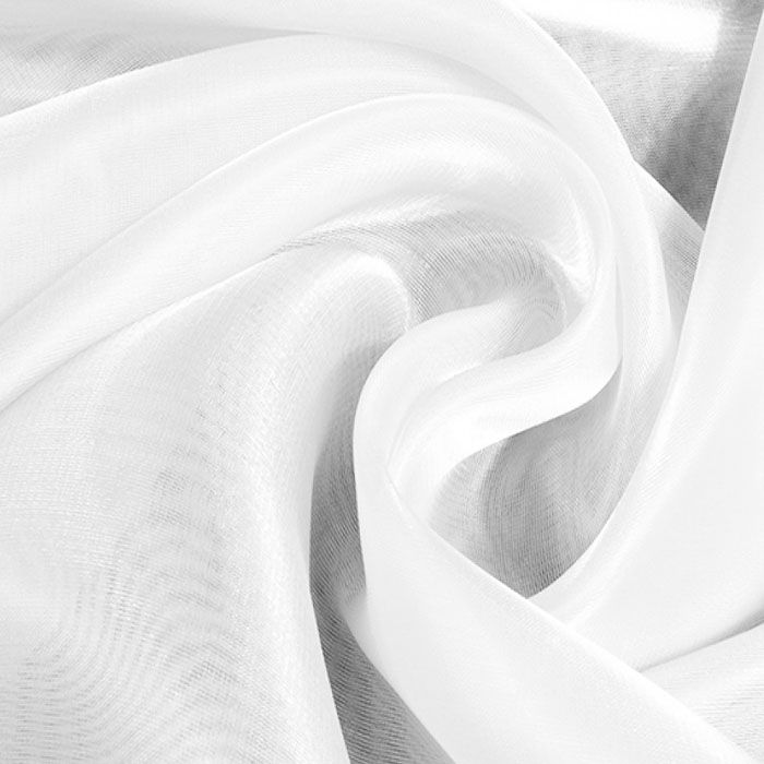 Dirbtinis korėjietiškas šilkas, baltas, likutis 0.95x1.40m||TavoSapnas