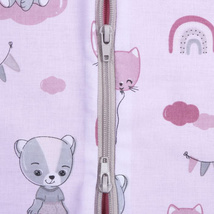 Vasarinis miegmaišis su dvipusiu užtrauktuku Meškutė, 90 cm||TavoSapnas