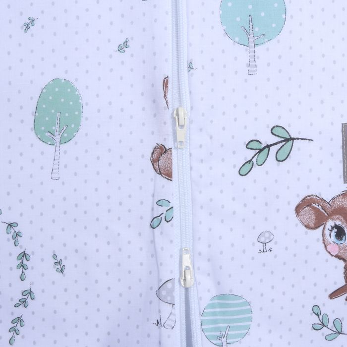 Vasarinis miegmaišis su dvipusiu užtrauktuku Bembis, 90 cm||TavoSapnas