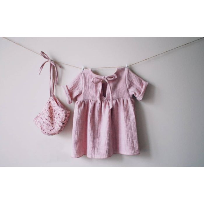 Double gauze muslinas juodas (100 cm pločio)||TavoSapnas