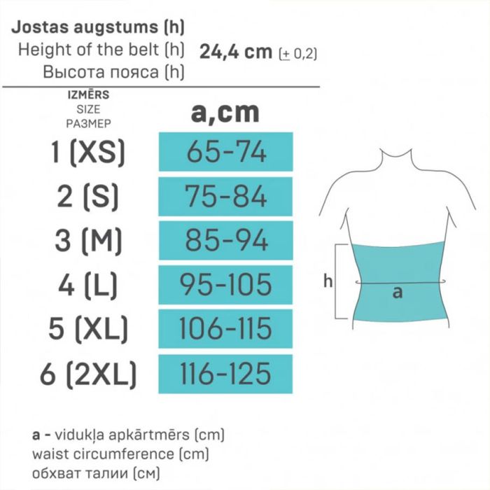 Diržas po gimdymo ir operacijų Soft, XXL||TavoSapnas