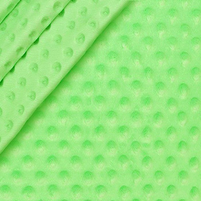 Minky audinys šviesus žalsvas, likutis 1x1.60m||TavoSapnas
