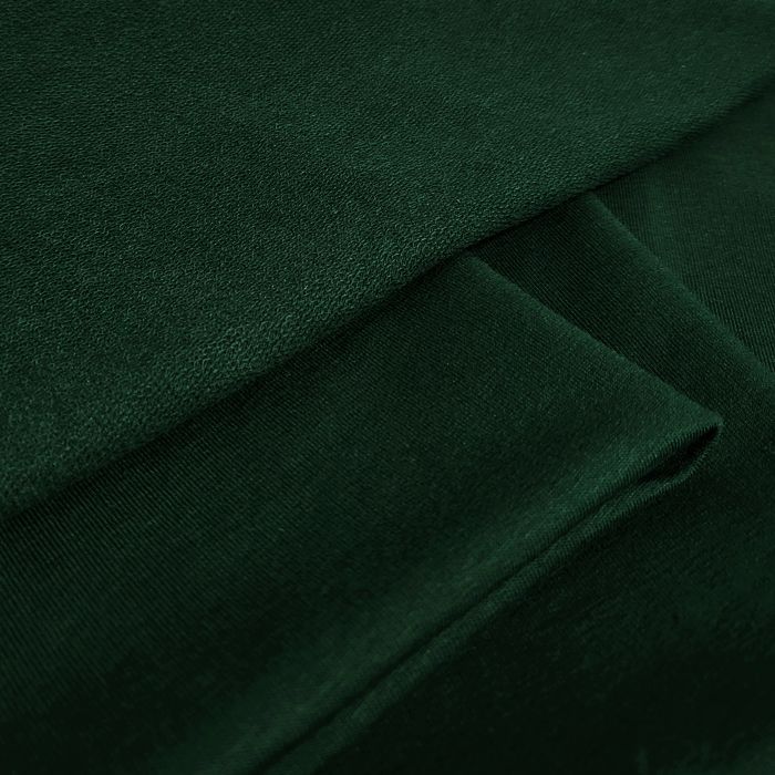 Kilpinis trikotažas tamsus žalias, likutis 1.60x1.80m||TavoSapnas