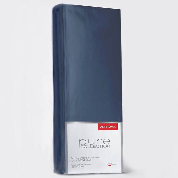 Pure Collection satino paklodė be gumos DENIM||TavoSapnas