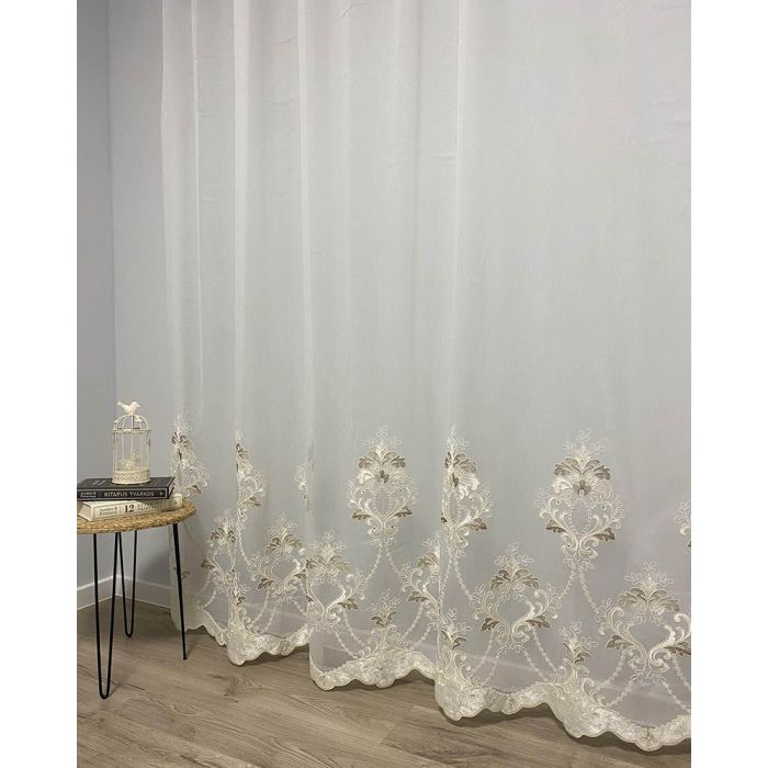 Prabangus dieninės užuolaidos audinys Exclusive, aukštis 310 cm||TavoSapnas