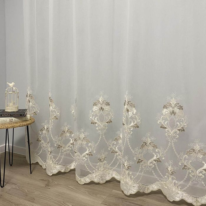 Prabangus dieninės užuolaidos audinys Exclusive, aukštis 310 cm||TavoSapnas