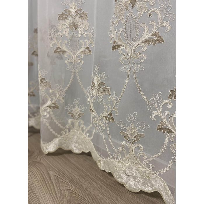 Prabangus dieninės užuolaidos audinys Exclusive, aukštis 310 cm||TavoSapnas