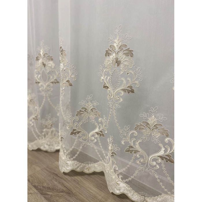 Prabangus dieninės užuolaidos audinys Exclusive, aukštis 310 cm||TavoSapnas