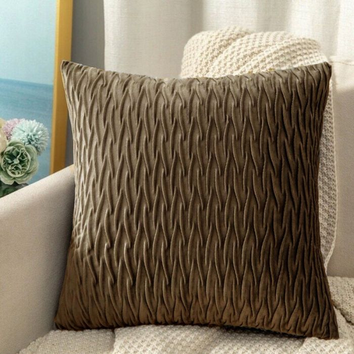Veliūrinis pagalvėlės užvilkimas Fashion, 45x45 cm||TavoSapnas