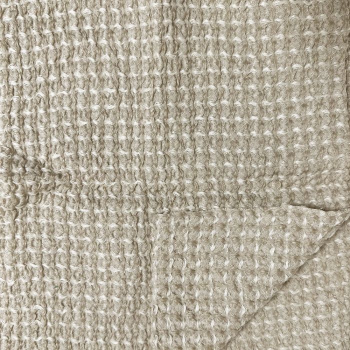 Minkštinto vaflinio lino likutis 0.25x1.35m||TavoSapnas