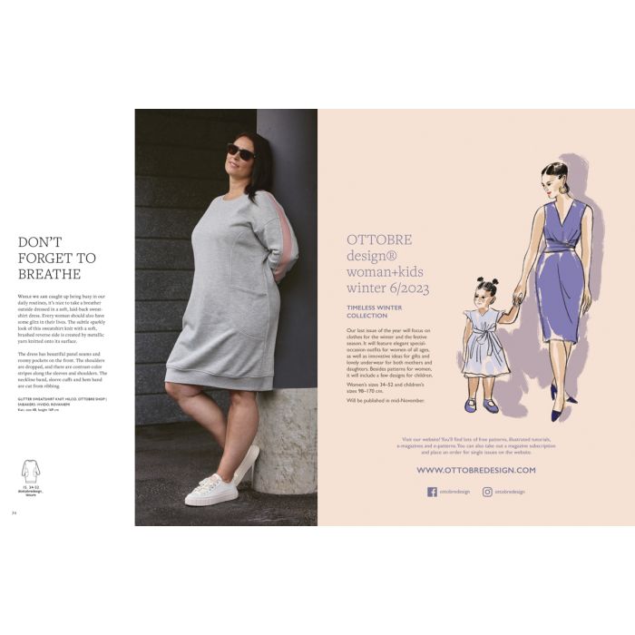 Ottobre design Woman Autumn 5/2023||TavoSapnas