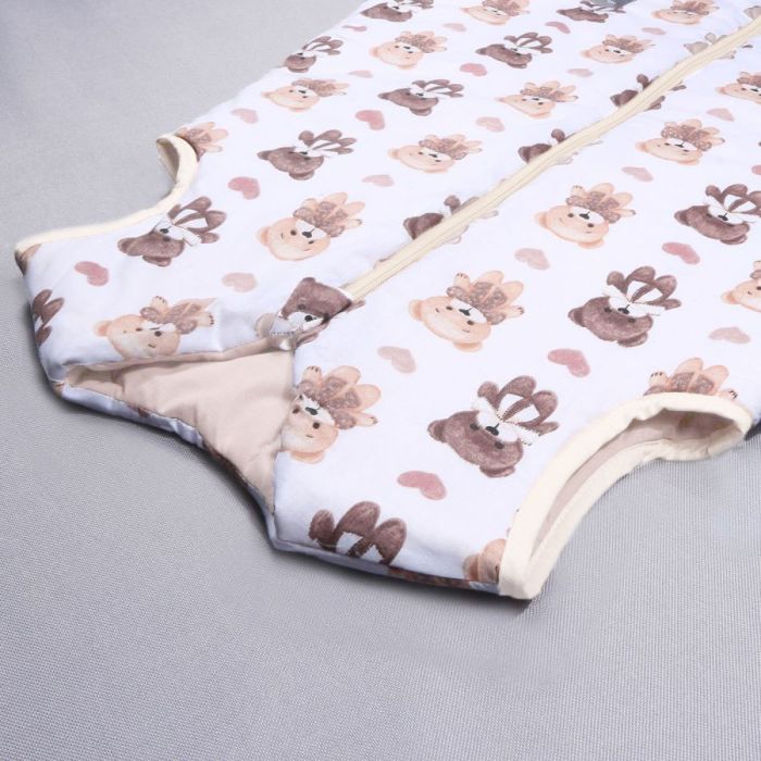 Miegmaišis su dvipusiu užtrauktuku Meškiai, 90 cm||TavoSapnas