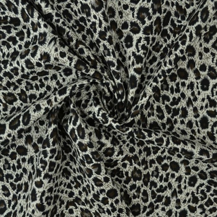 Medvilninis poplin audinys Leopard||TavoSapnas