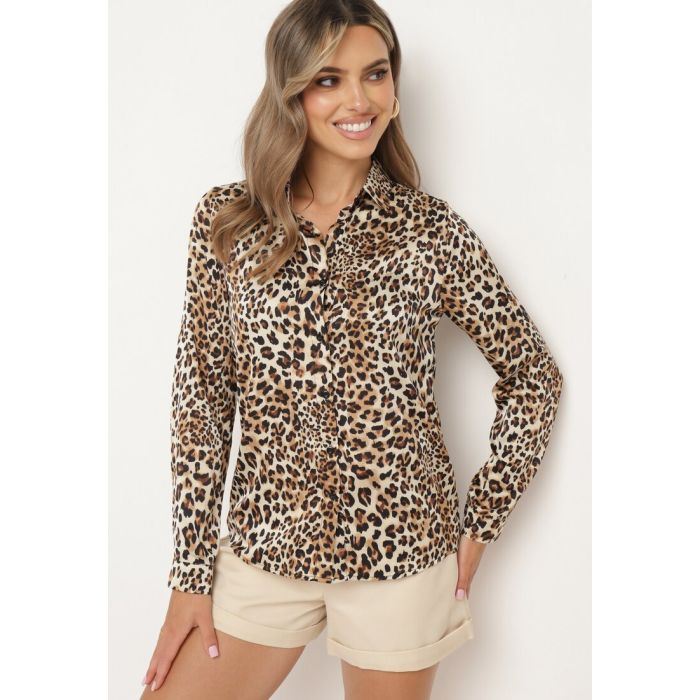 Medvilninis poplin audinys Leopard||TavoSapnas