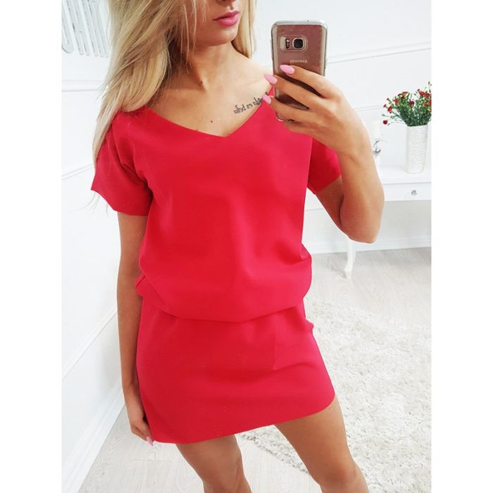 Puošnus audinys Barbie raudonas, likutis 0.60x1.30m||TavoSapnas