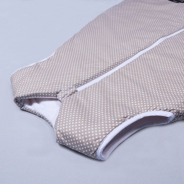 Šiltas miegmaišis su dvipusiu užtrauktuku Taškeliukai, 90 cm||TavoSapnas