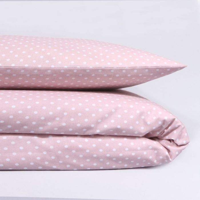 Patalynės komplektas Pink Dots, 100x135, 40x60 cm||TavoSapnas