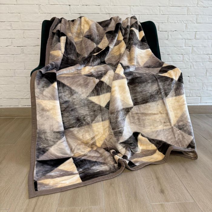 Storas pliušinis pledas Šiltas vakaras, 160x210cm||TavoSapnas