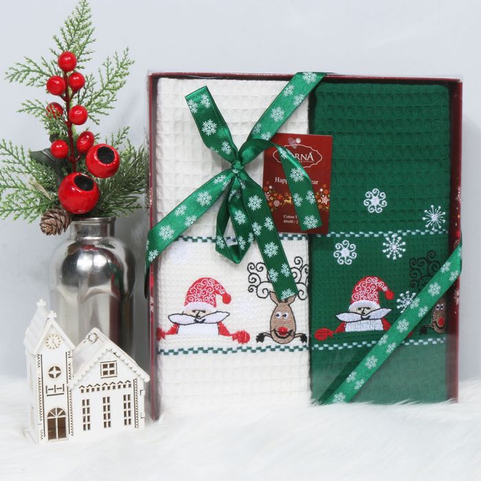 Virtuvinių rankšluosčių komplektas Christmas, 2 vnt.||TavoSapnas