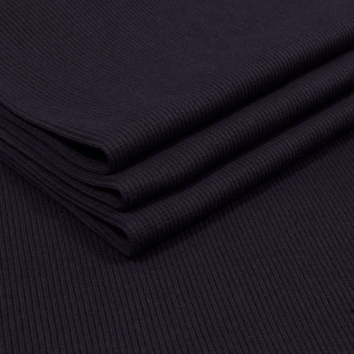 Rib trikotažas tamsus violetinis 125 cm pločio||TavoSapnas