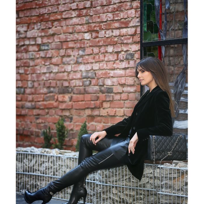 Medvilninis veliūras juodas, likutis 1.30x1.80m||TavoSapnas