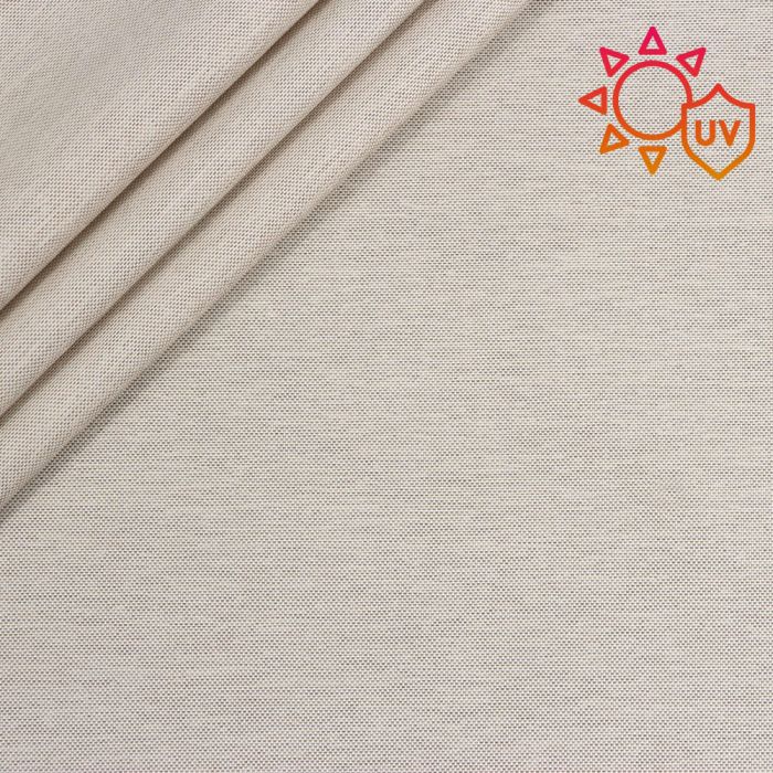 Vandeniui atsparus minkštas audinys Linen UV, likutis 0.70x1.50m||TavoSapnas