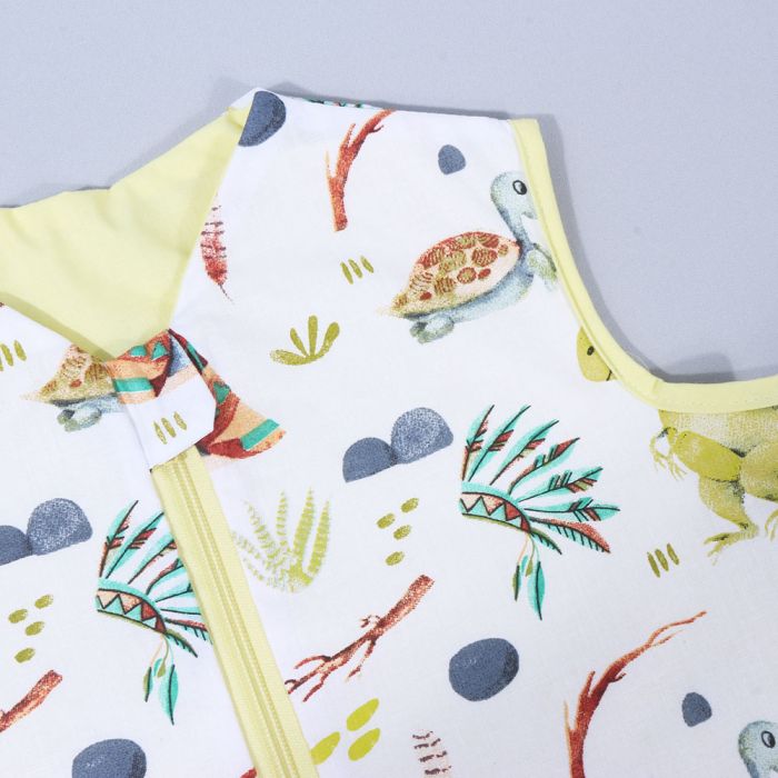 Vasarinis miegmaišis su dvipusiu užtrauktuku Dinozauriukai, 90 cm||TavoSapnas