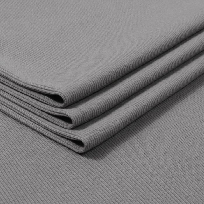 Rib trikotažas pilkas, likutis 0.70x1m||TavoSapnas