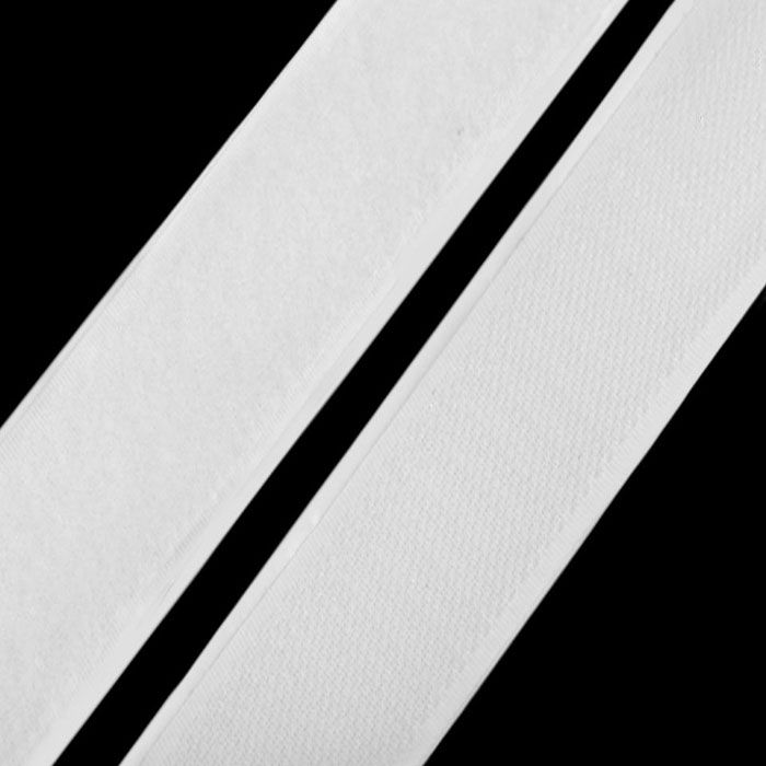 Klijuojama velcro juosta balta, 50mm, likutis 2m||TavoSapnas