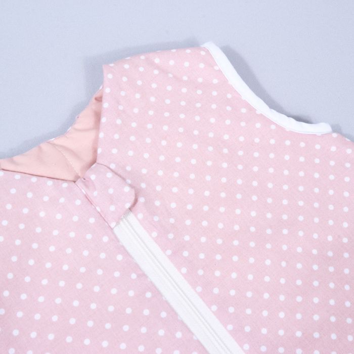 Miegmaišis su dvipusiu užtrauktuku Pink Dots, 75 cm||TavoSapnas