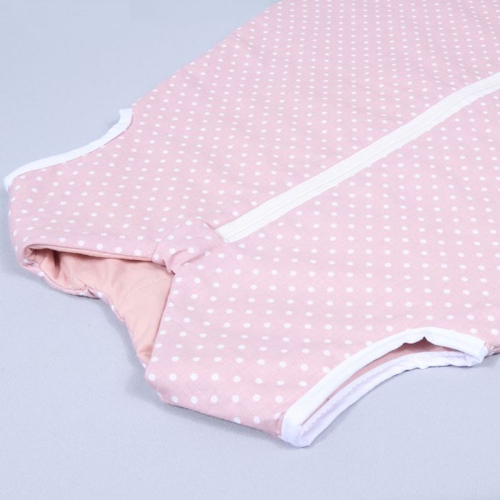 Miegmaišis su dvipusiu užtrauktuku Pink Dots, 75 cm||TavoSapnas