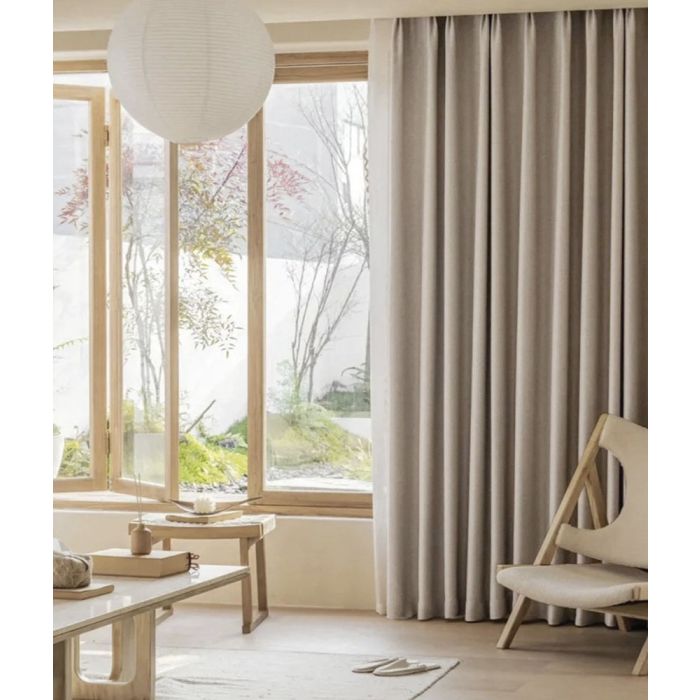 Matuojama naktinė užuolaida Super Soft Chenille Dimout, aukštis 275 cm||TavoSapnas