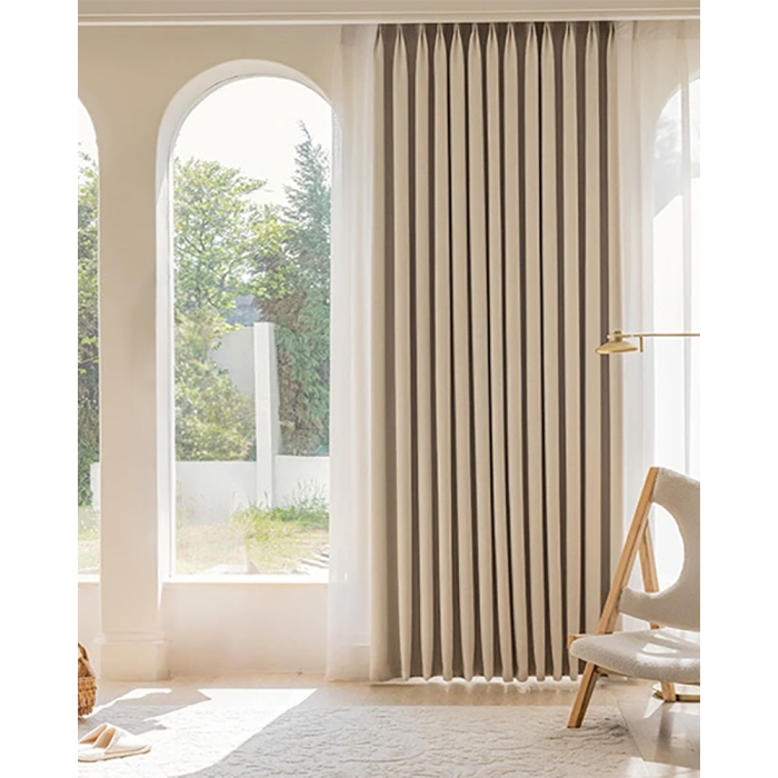 Matuojama naktinė užuolaida Super Soft Chenille Dimout, aukštis 330 cm||TavoSapnas