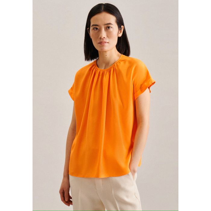 Puošnus plonas audinys Fine Orange||TavoSapnas