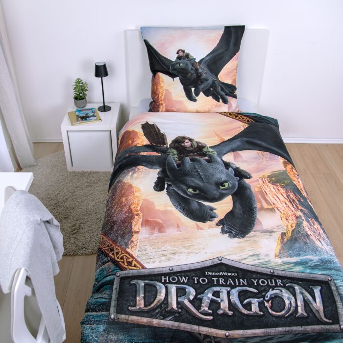 Patalynės komplektas Dragon, 135x200, 80x80 cm||TavoSapnas
