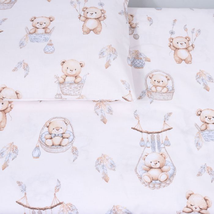 Patalynės komplektas Teddy Bear, 100x135, 40x60 cm||TavoSapnas