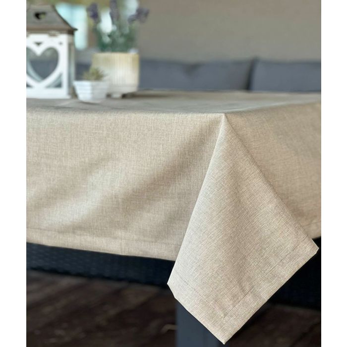 Lauko staltiesė su UV apsauga Linen Sand, 155x190 cm||TavoSapnas