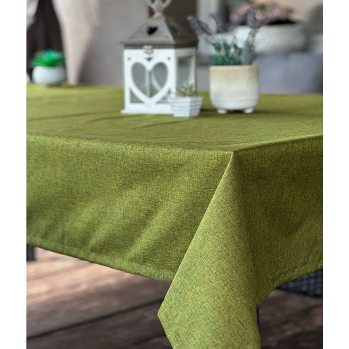 Lauko staltiesė su UV apsauga Linen Grey, 155x230 cm||TavoSapnas