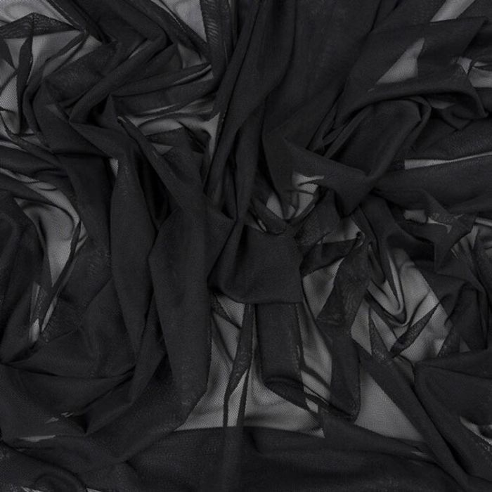 Elastinis tiulis juodas, likutis 0.55x1.50m||TavoSapnas