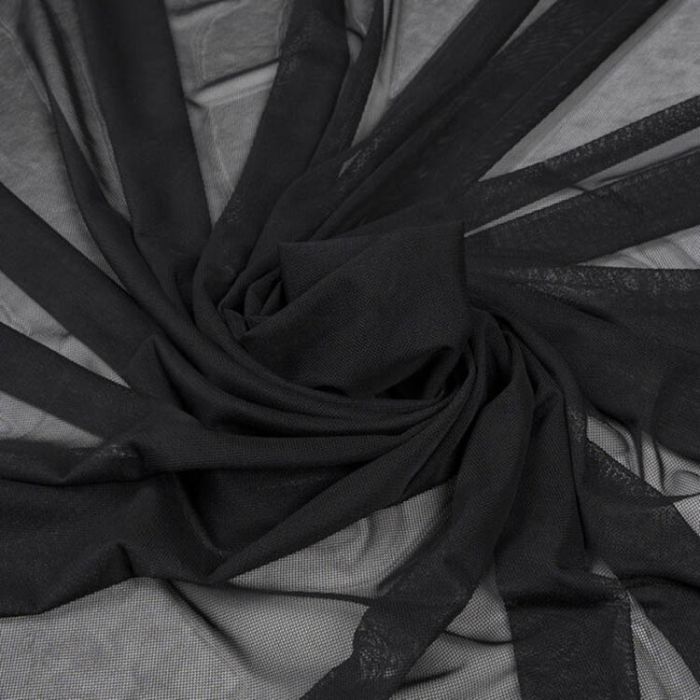 Elastinis tiulis juodas, likutis 0.55x1.50m||TavoSapnas