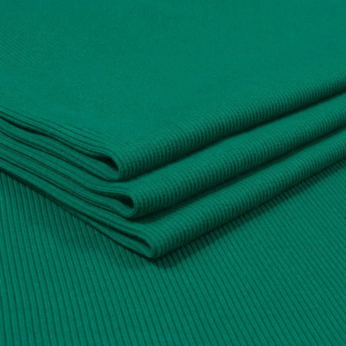 Rib trikotažas ryškus žalias, likutis 1.00x1.18m||TavoSapnas